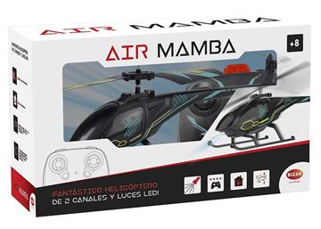 Imagen de Helicóptero Radio Control Air Mamba Con Luz Led Manejo Preciso Bizak