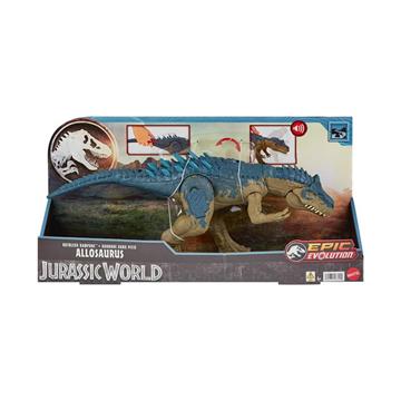 Imagen de Jurassic World Allosaurus Dinosaurio Figura Arituclada con Sonidos 43,2 cm Mattel
