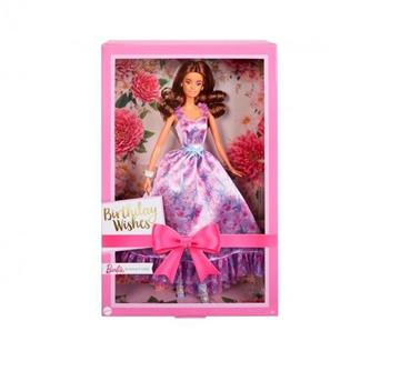 Imagen de Barbie Colección Signature Deseos de Cumpleaños Morena Mattel
