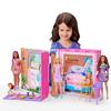Imagen de Barbie Getaway House Muñeca y Juego de Casa con 4 Áreas de Juego y Accesorios