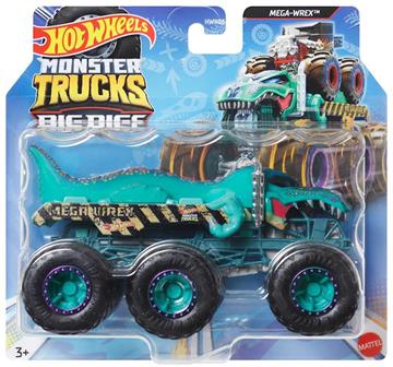 Imagen de Hot Wheels Monster Big Rigs Camión con 6 Ruedas Modelos Surtidos Mattel