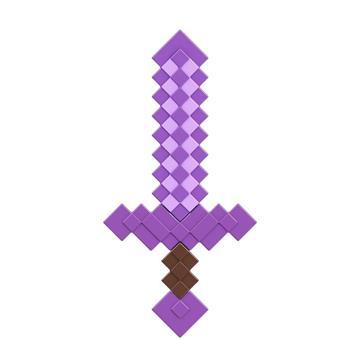 Imagen de Minecraft Espada Encantada Colección de Accesorios de Batalla Diseño Pixelado