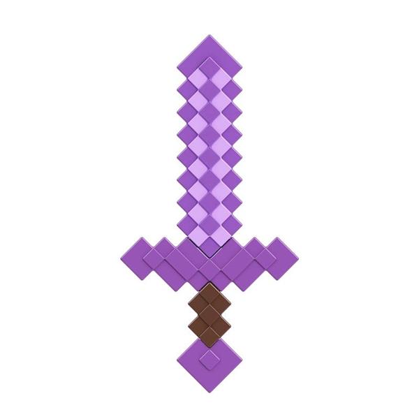 Imagen de Minecraft Espada Encantada Colección de Accesorios de Batalla Diseño Pixelado