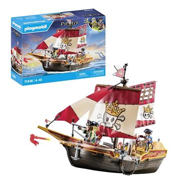 Imagen de Playmobil Aventura Barco de la Reina Pirata