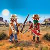 Imagen de Playmobil Figuras Duo Pack Bandido y Sheriff con Accesorios