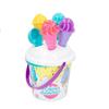 Imagen de Cubo de Playa 18 cm Ice Cream con 11 Piezas en Red Color Beach