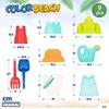 Imagen de Bolsa Juguetes de Playa 9 Piezas Infantil Color Beach