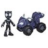 Imagen de Spidey Black Panther Figura 10 cm y Vehículo: Protege el Multiverso con Estilo