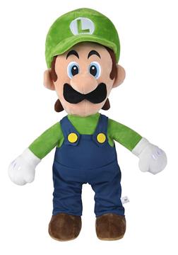 Imagen de Peluche Luigi 50 cm Exclusivo de Super Mario: ¡El héroe bigotudo en versión peluche!