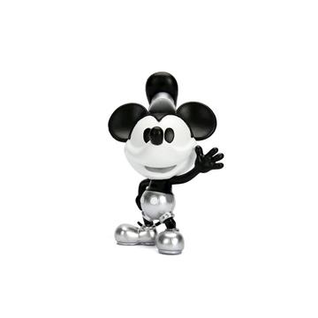 Imagen de Mickey Mouse Figura Metal Steamboat Willie 10 Cm: Revive la magia del cine clásico