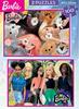 Imagen de Barbie 2 Puzzles 100 Piezas