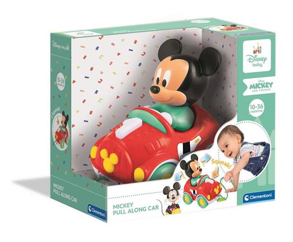 Imagen de Juego Arrastre Coche de Mickey de Clementoni