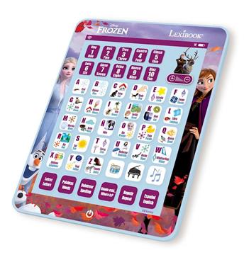 Imagen de Tablet educativa bilingüe Ingles-Español  Frozen con 80 actividades. 24.4x19x1.5 cm