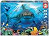 Imagen de Puzzle 500 piezas Gran Tiburón Blanco Educa