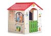 Imagen de Casa Country Cottage con jueco para mascotas y puerta efecto madera 84x103x104 cm