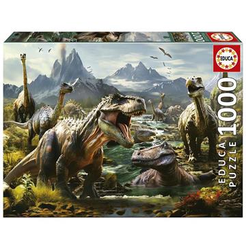 Imagen de Puzzle 1000 piezas Dinosaurios Feroces