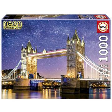 Imagen de Puzzle 1000 piezas Tower Bridge Neon (Londres)