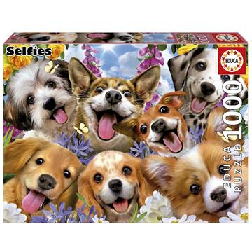 Imagen de Puzzle 1000 piezas Selfie de Perritos