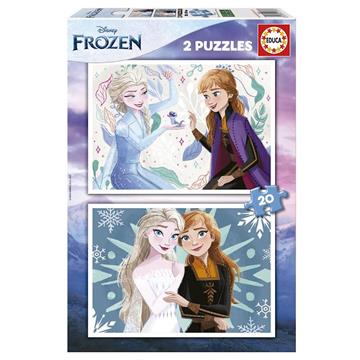 Imagen de Puzzle 2X20 piezas Frozen
