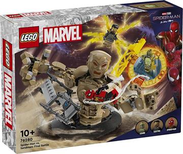 Imagen de Juego de construccion Spiderman contra Sandman Batalla Final Lego Marvel