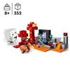 Imagen de Juego de construccion La Emboscada en el Portal del Nether Lego Minecraft