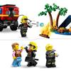Imagen de Juego de construccion Camión de Bomberos 4x4 con Barco de Rescate Lego City