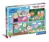 Imagen de Puzzle Peppa Pig 2X20 mas 2X60 