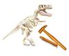 Imagen de Juego Arqueojugando T-Rex fosforescente. Excava en el bloque y desentierra los restos del Tiranosaurio. 15x21x5.5 cm
