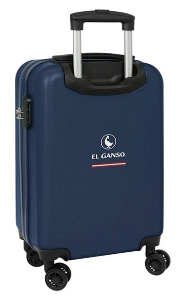 El Potro Trolley Valigia Da Cabina 55cm - Ocuri, ABS Leggero, 4 Ruote Multidirezionali, Chiusura TSA, Nero