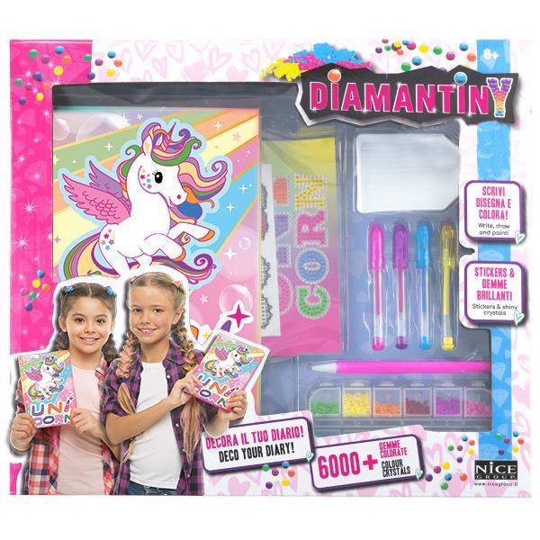 Imagen de Diario Unicornio Crystal Art Diamantiny