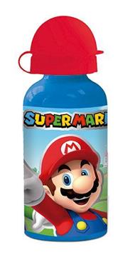 Imagen de Botella Pequeña Aluminio 400ml Super Mario