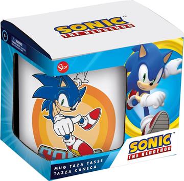 Imagen de Taza Ceramica Sonic Japan en caja de regalo.325 ml