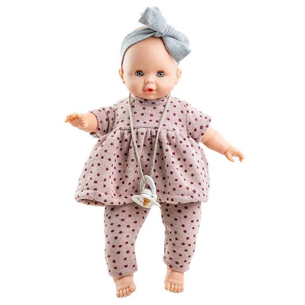 Imagen de Muñeca Blandita Sonia Con Pijama Lunares Paola Reina