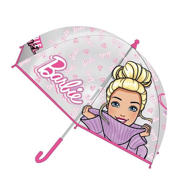Imagen de Paraguas Manual Burbuja Barbie 45 Cm