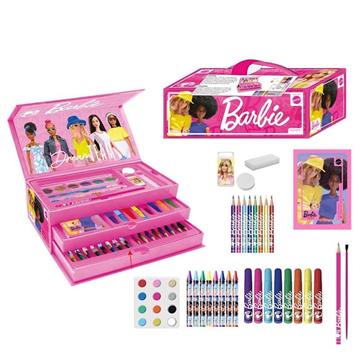 Imagen de Maletín de papelería Coloreable Barbie 26.0 X 10.0 X 13.0 Cm