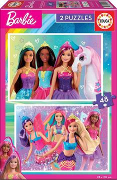 Imagen de Puzzles De 48 Piezas Barbie "Girl" 31,6X21,7X4,6