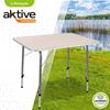 Imagen de Mesa de camping regulable en altura 80X60XH50/69 cm