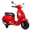 Imagen de Moto Vespa Roja de Batería