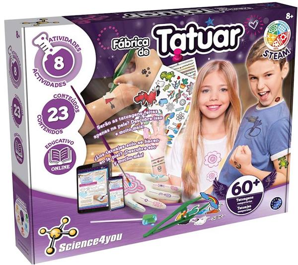Imagen de Fábrica Tatuajes Science4you