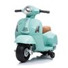 Imagen de Mini Vespa Moto Verde Oliva Batería