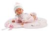 Imagen de Muñeca Joelle Llorona 38 Cms Toquilla Rosa Llorens