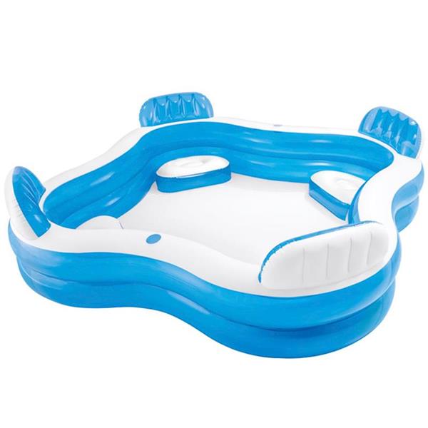 Imagen de Piscina hinchable con asientos Family Loungue Intex 882 Litros