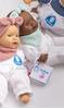 Imagen de SaniBaby Muñeca Bebé Antibacterias con Lazo Verde