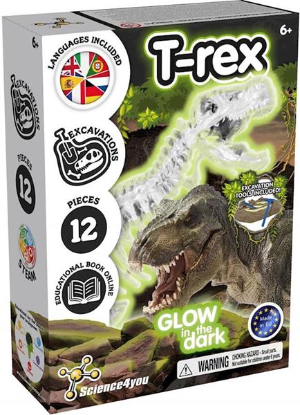 Imagen de Juego Excavaciones T-Rex Brilla en la Oscuridad