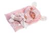 Imagen de Muñeca Reborn Nica 40 Cm Con Cojín Llorens