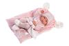 Imagen de Muñeca Reborn Nica 40 Cm Con Cojín Llorens