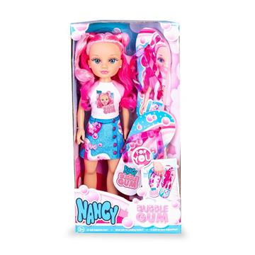 Imagen de Muñeca Nancy Bubble Gum Summer.42 cm. Incluye chanclas para la niña a juego con la muñeca Talla 31 a 32 cm