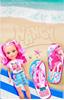 Imagen de Muñeca Nancy Bubble Gum Summer.42 cm. Incluye chanclas para la niña a juego con la muñeca Talla 31 a 32 cm