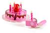 Imagen de Tarta Cumpleaños Madera Rosa
