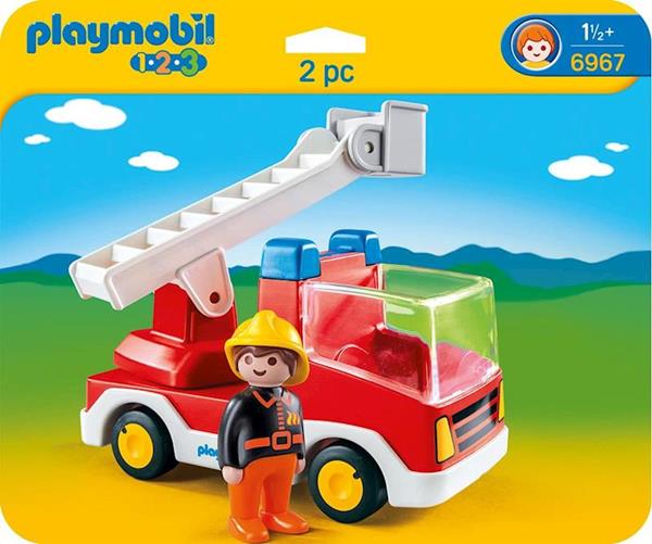 Imagen de Playmobil 1.2.3 Camión de Bombero